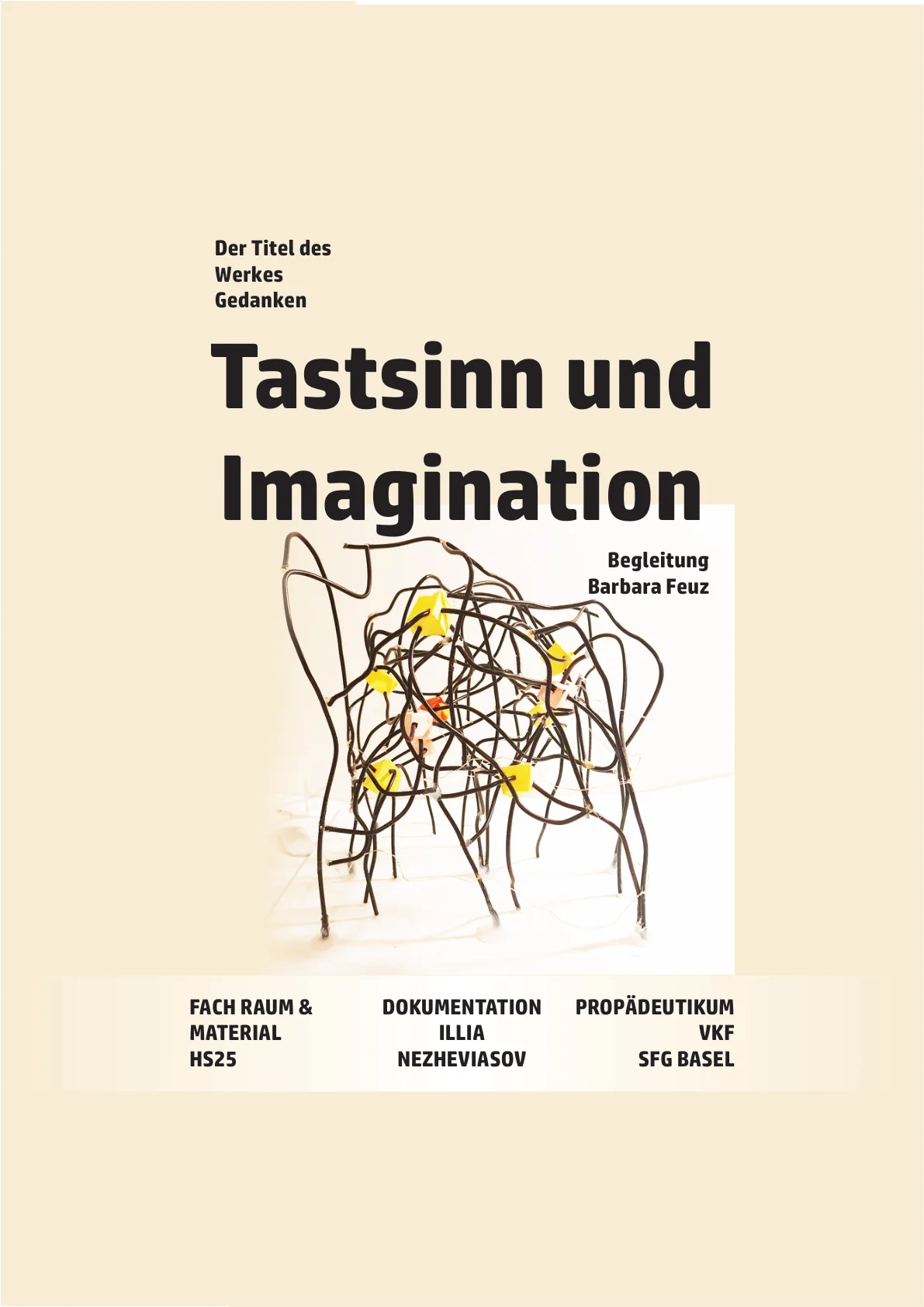Tastsinn & Imagination